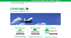 Desktop Screenshot of coverage.ie